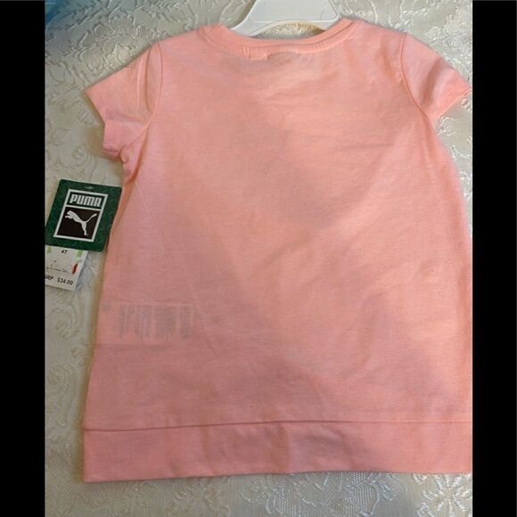 🎉Puma Little Girl 2 PC leggings set Orange 4T - Picture 6 of 10